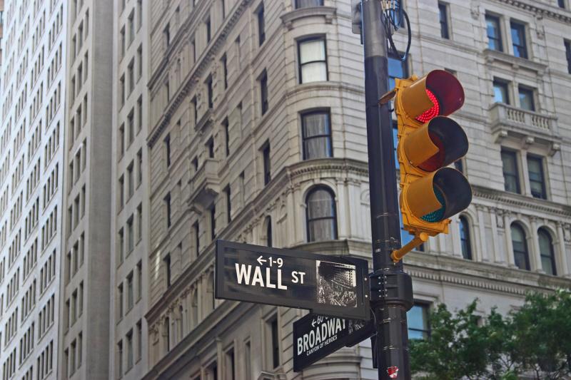 Wall Street is one of the busiest areas in Manhattan