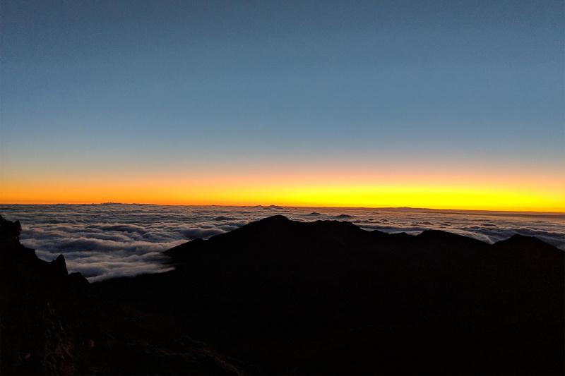 Morning at Haleakala Volcano