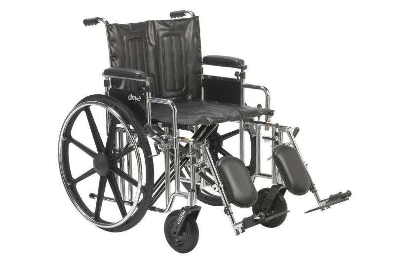 A rental wheelchair